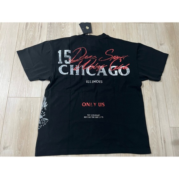 Darc Sport Chicago Wolves Premium Vintage Tee Men's Medium NWT - Picture 4 of 6